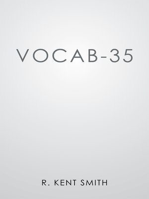 cover image of Vocab-35